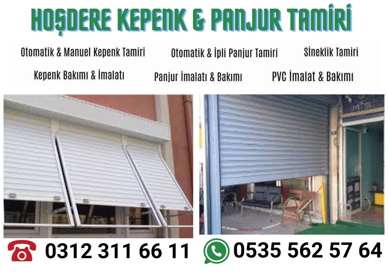 Hoşdere Panjur Ve Kepenk Tamiri
